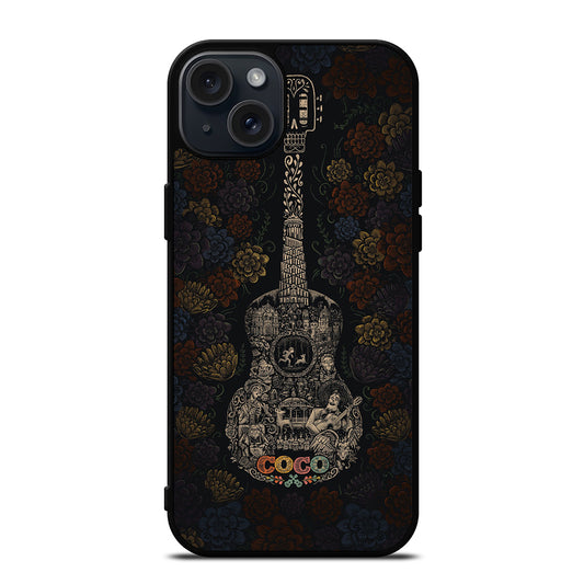 DISNEY COCO GUITAR ART iPhone 15 Plus Case Cover