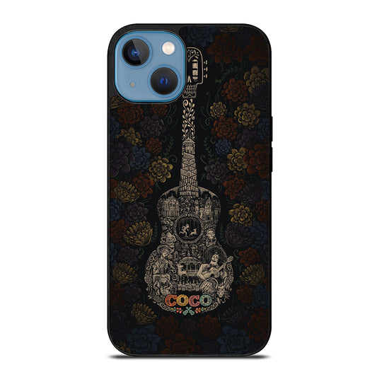 DISNEY COCO GUITAR ART iPhone 13 Case Cover