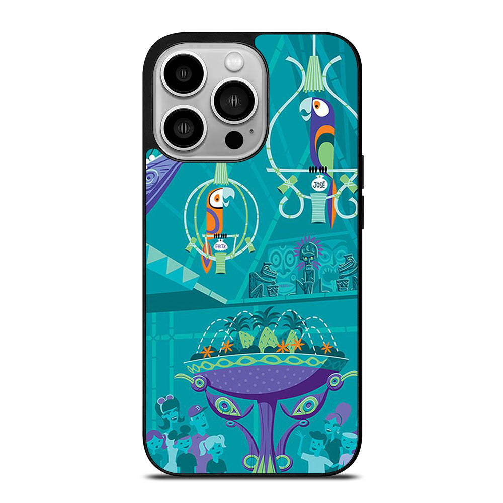 DISNEY ENCHANTED TIKI ROOM 2 iPhone 14 Pro Case Cover