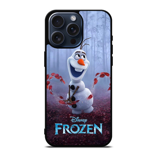 DISNEY FROZEN OLAF 1 iPhone 15 Pro Max Case Cover