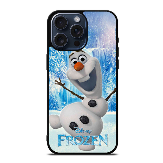 DISNEY FROZEN OLAF 2 iPhone 15 Pro Max Case Cover