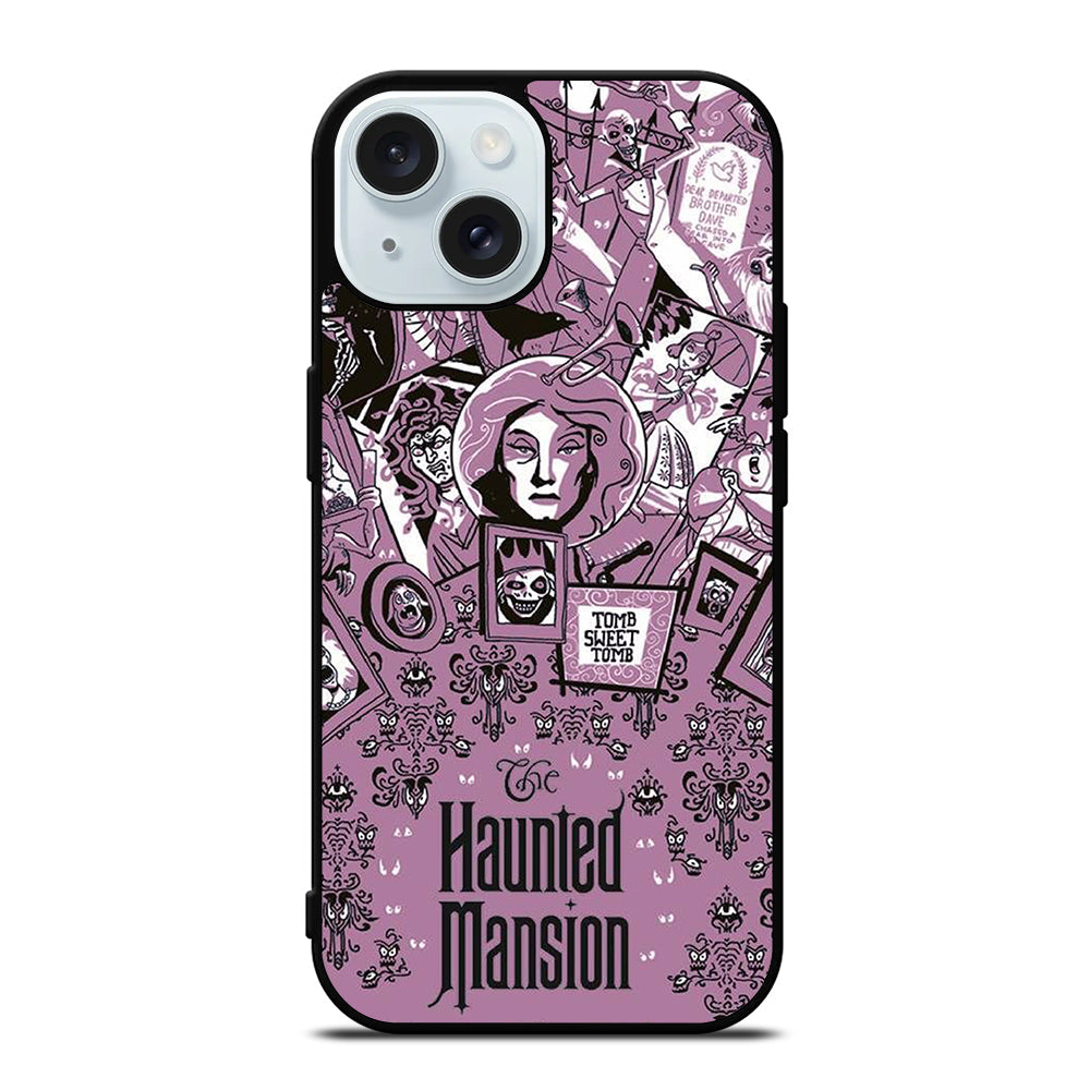 DISNEY HAUNTED MANSION ART iPhone 15 Case Cover