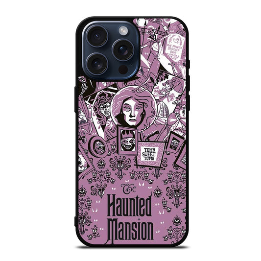 DISNEY HAUNTED MANSION ART iPhone 15 Pro Max Case Cover