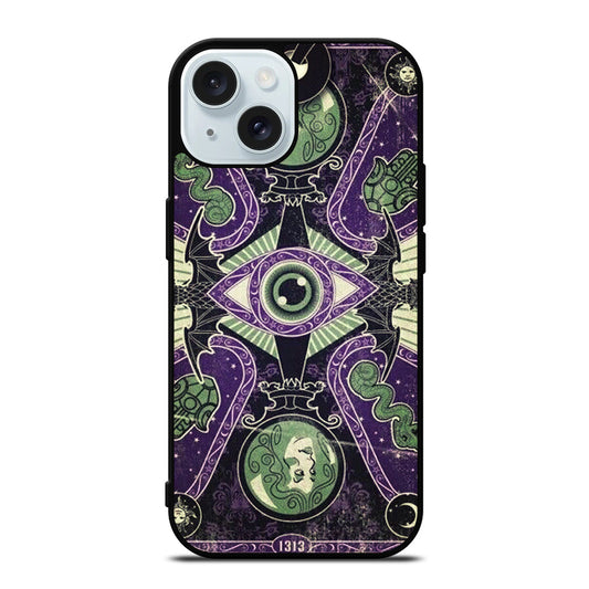 DISNEY HAUNTED MANSION EYE iPhone 15 Case Cover