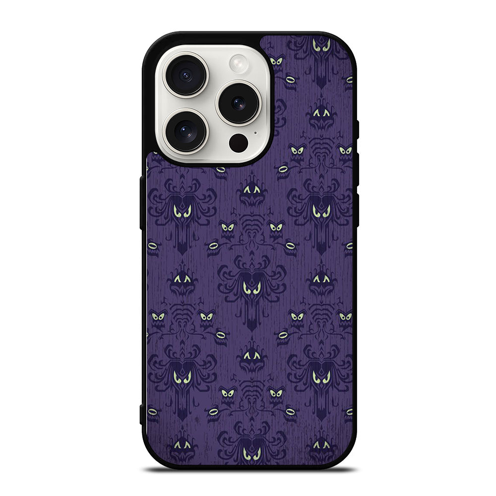 DISNEY HAUNTED MANSION PATTERN iPhone 15 Pro Case Cover