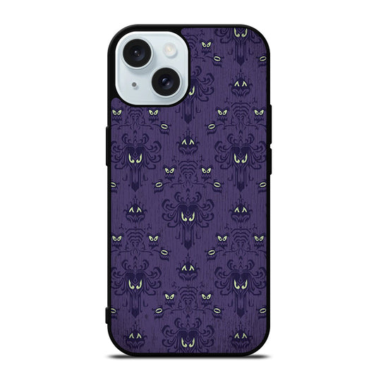 DISNEY HAUNTED MANSION PATTERN iPhone 15 Case Cover