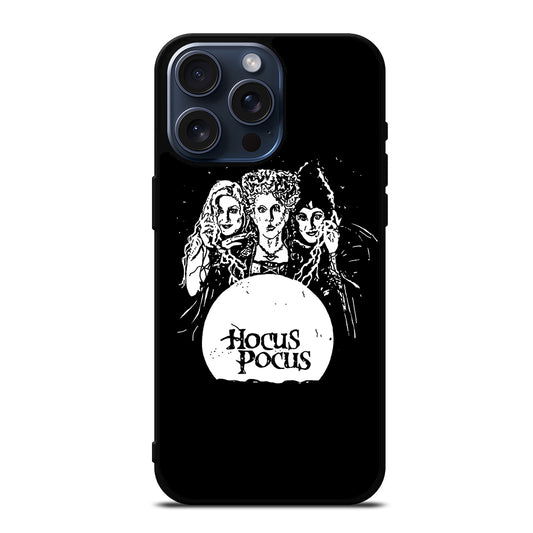 DISNEY HOCUS POCUS BLACK WHITE iPhone 15 Pro Max Case Cover