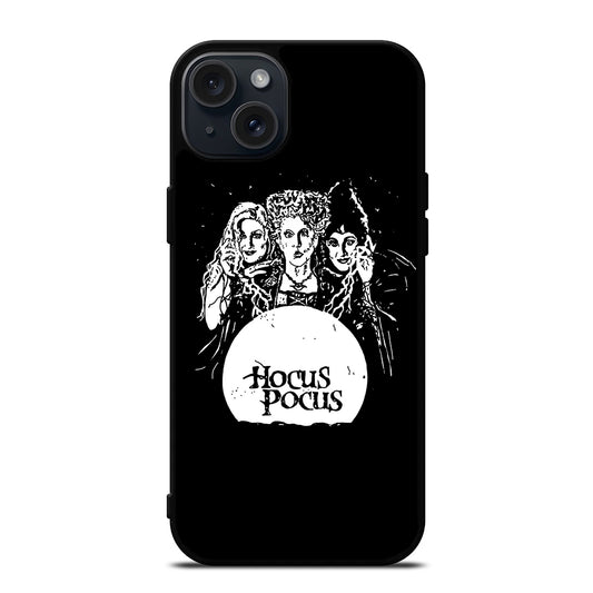 DISNEY HOCUS POCUS BLACK WHITE iPhone 15 Plus Case Cover