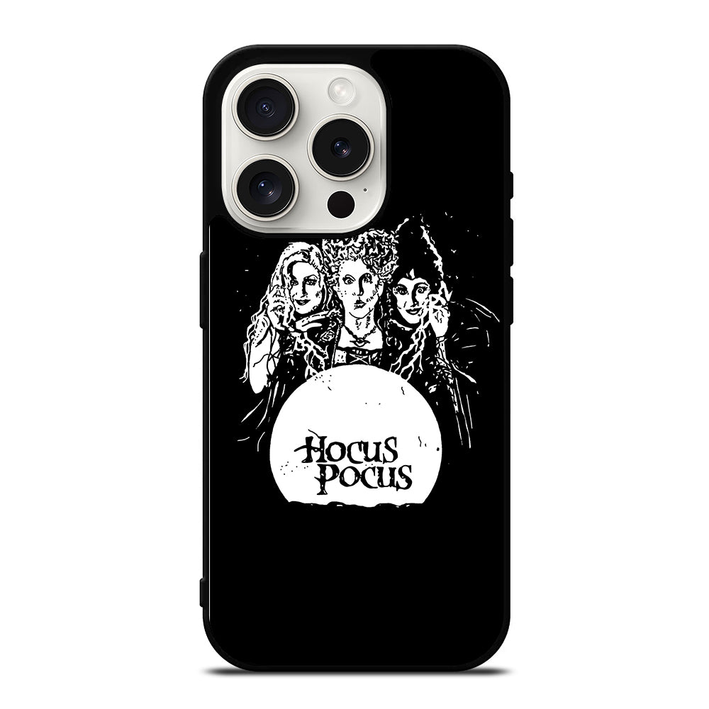 DISNEY HOCUS POCUS BLACK WHITE iPhone 15 Pro Case Cover