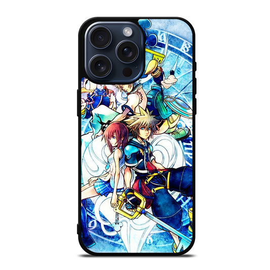 DISNEY KINGDOM HEARTS CARTOON iPhone 15 Pro Max Case Cover