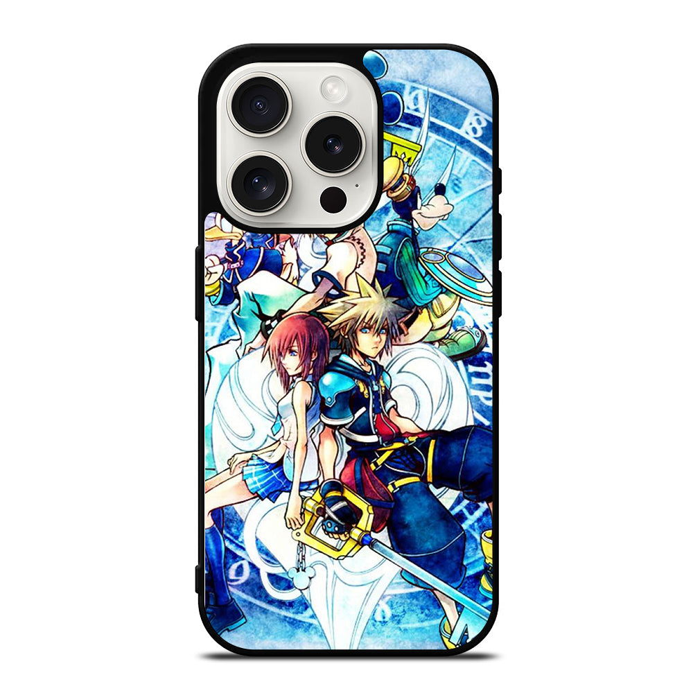 DISNEY KINGDOM HEARTS CARTOON iPhone 15 Pro Case Cover