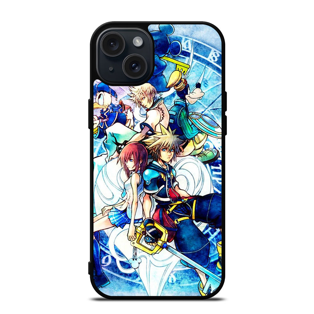 DISNEY KINGDOM HEARTS CARTOON iPhone 15 Plus Case Cover