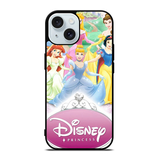 DISNEY PRINCESS CARTOON 2 iPhone 15 Case Cover