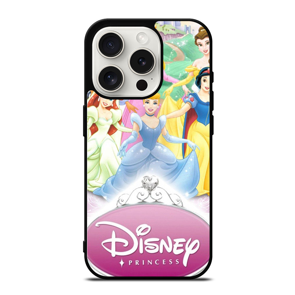 DISNEY PRINCESS CARTOON 2 iPhone 15 Pro Case Cover
