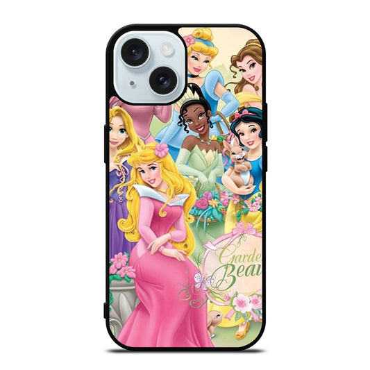 DISNEY PRINCESS CARTOON 3 iPhone 15 Case Cover
