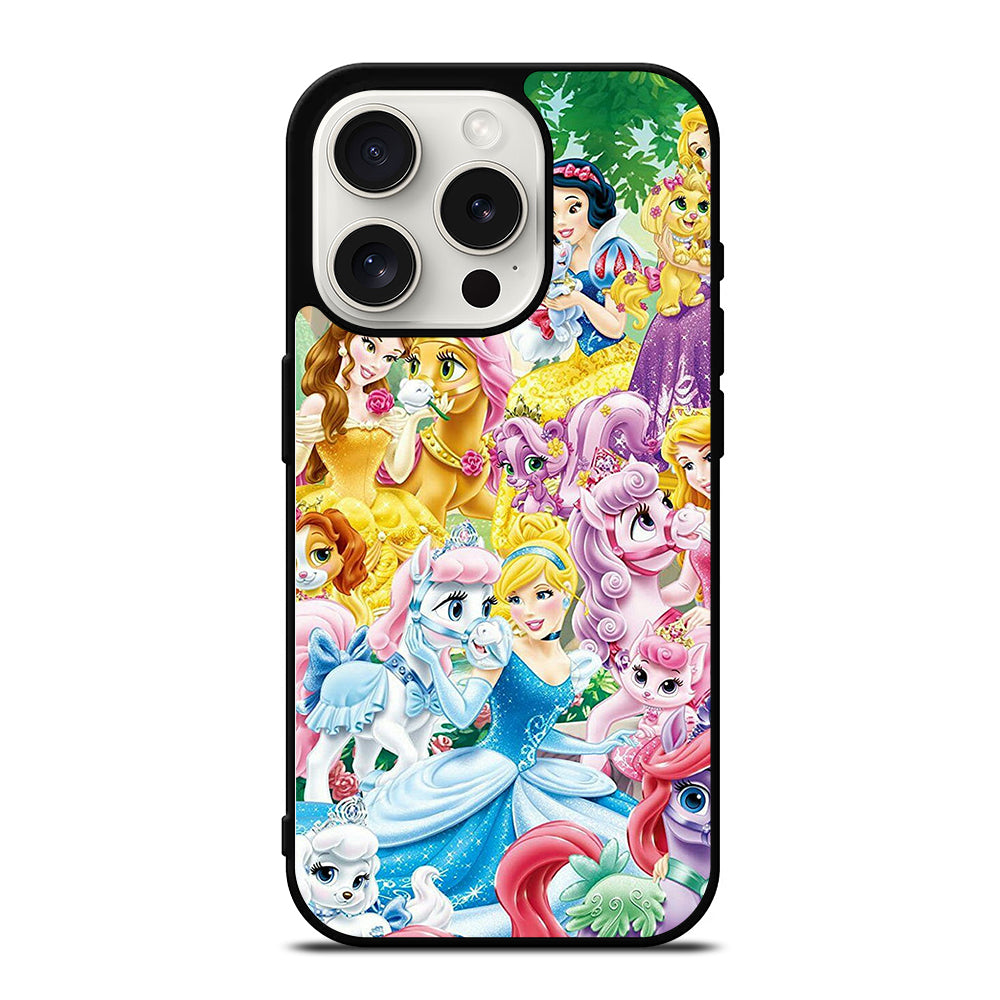 DISNEY PRINCESS CARTOON iPhone 15 Pro Case Cover