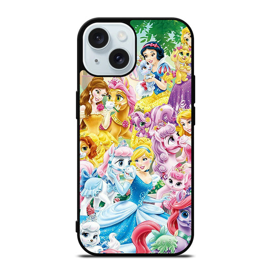 DISNEY PRINCESS CARTOON iPhone 15 Case Cover