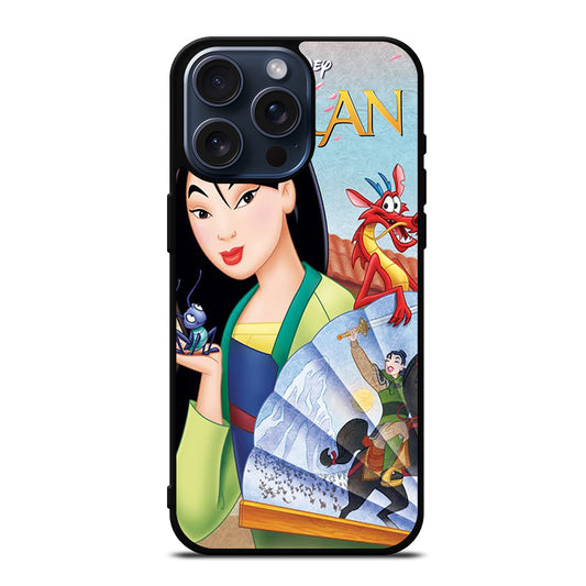 DISNEY PRINCESS MULAN CARTOON 2 iPhone 15 Pro Max Case Cover