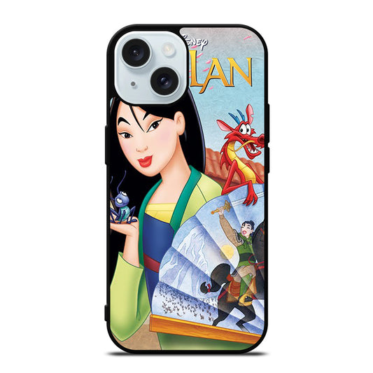 DISNEY PRINCESS MULAN CARTOON 2 iPhone 15 Case Cover