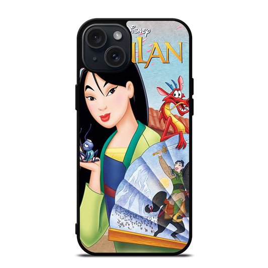 DISNEY PRINCESS MULAN CARTOON 2 iPhone 15 Plus Case Cover