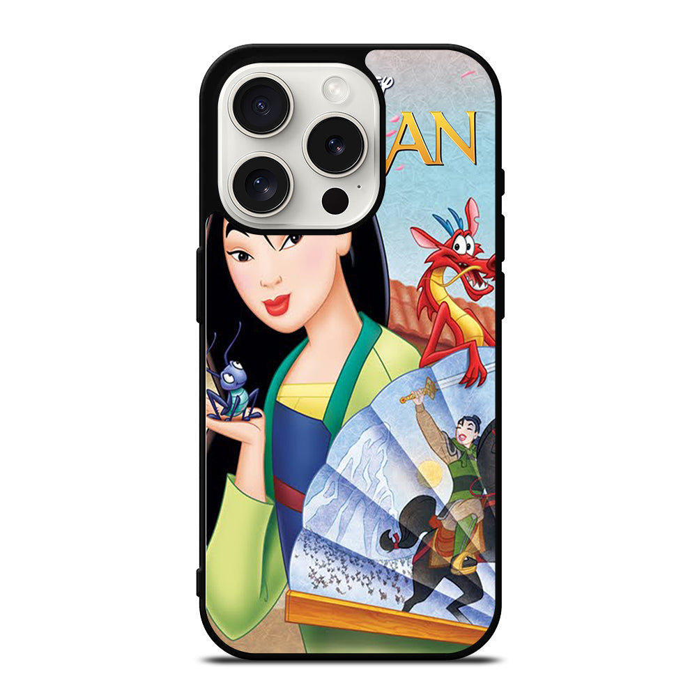 DISNEY PRINCESS MULAN CARTOON 2 iPhone 15 Pro Case Cover