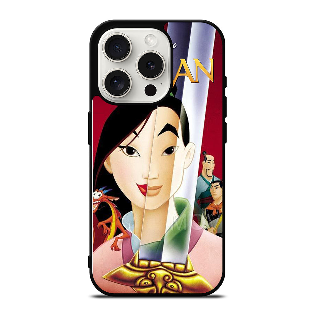 DISNEY PRINCESS MULAN CARTOON iPhone 15 Pro Case Cover