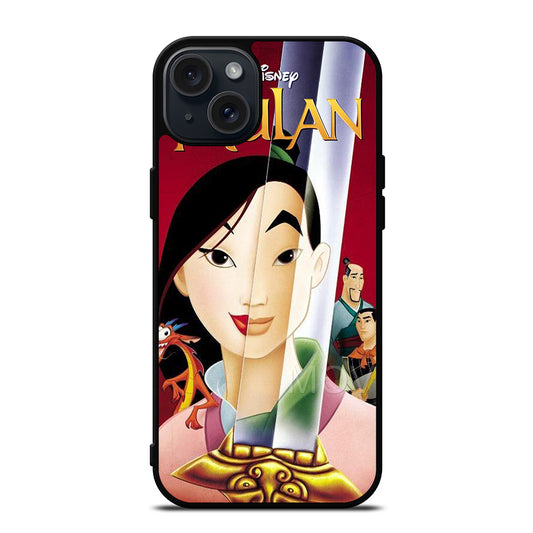 DISNEY PRINCESS MULAN CARTOON iPhone 15 Plus Case Cover