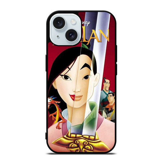 DISNEY PRINCESS MULAN CARTOON iPhone 15 Case Cover