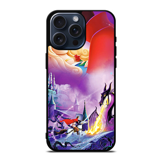 DISNEY SLEEPING BEAUTY CARTOON iPhone 15 Pro Max Case Cover
