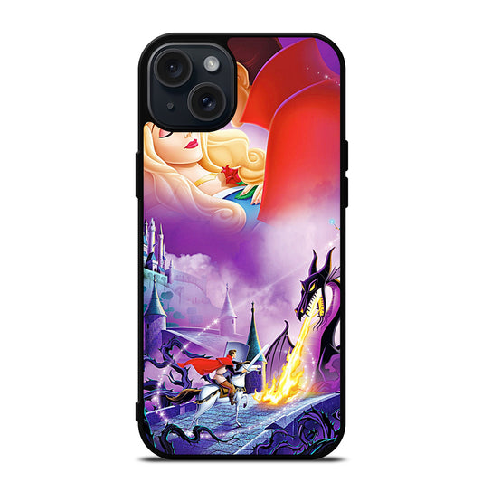 DISNEY SLEEPING BEAUTY CARTOON iPhone 15 Plus Case Cover