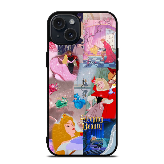 DISNEY SLEEPING BEAUTY COLLAGE iPhone 15 Plus Case Cover
