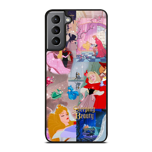 DISNEY SLEEPING BEAUTY COLLAGE Samsung Galaxy S21 Plus Case Cover