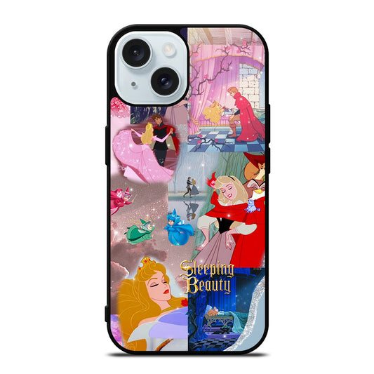 DISNEY SLEEPING BEAUTY COLLAGE iPhone 15 Case Cover