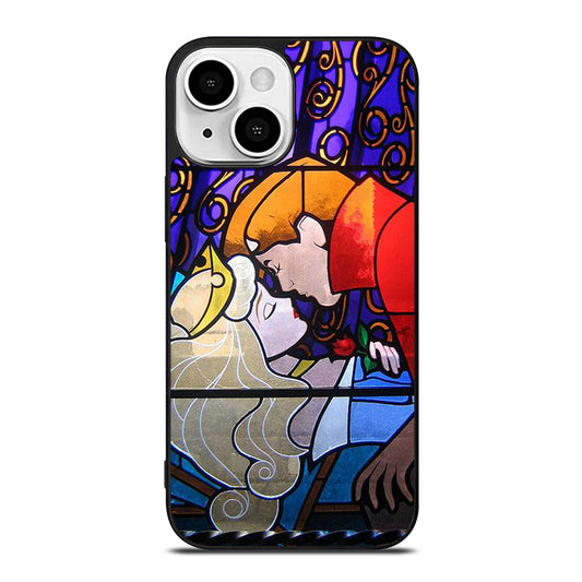 DISNEY SLEEPING BEAUTY STAINED GLASS 2 iPhone 13 Mini Case Cover
