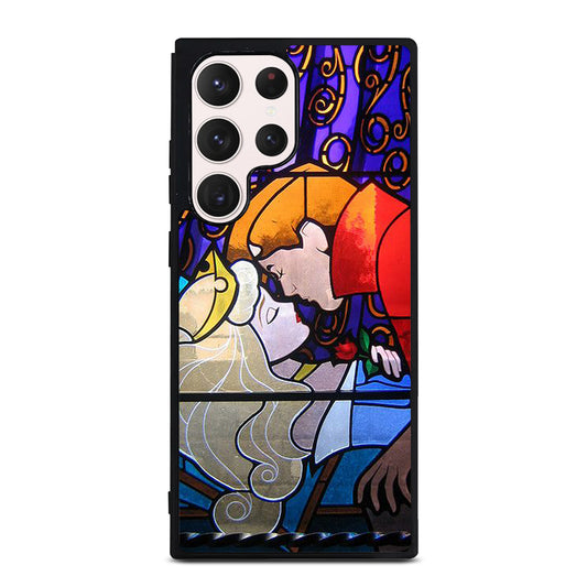 DISNEY SLEEPING BEAUTY STAINED GLASS 2 Samsung Galaxy S23 Ultra Case Cover
