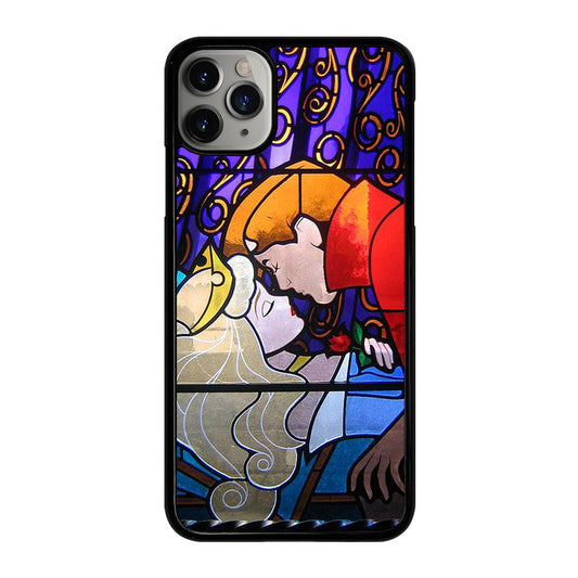 DISNEY SLEEPING BEAUTY STAINED GLASS 2 iPhone 11 Pro Max Case Cover