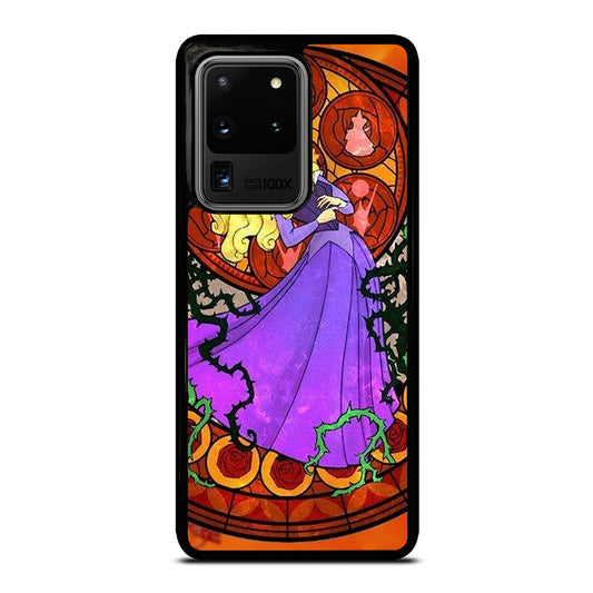 DISNEY SLEEPING BEAUTY STAINED GLASS Samsung Galaxy S20 Ultra Case Cover