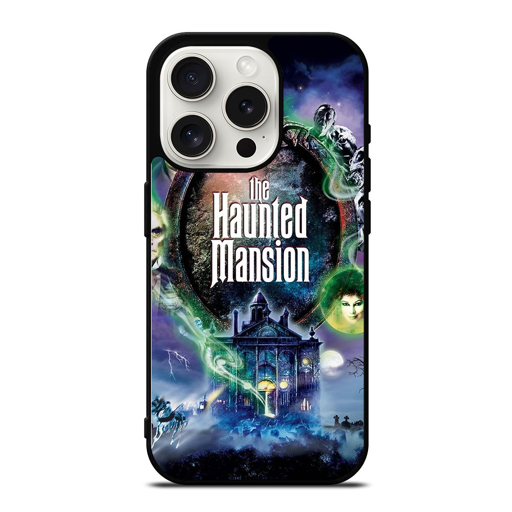 DISNEY THE HAUNTED MANSION LOGO iPhone 15 Pro Case Cover