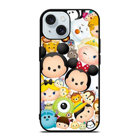 DISNEY TSUM TSUM PATTERN iPhone 15 Case Cover