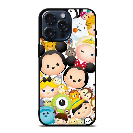 DISNEY TSUM TSUM PATTERN iPhone 15 Pro Max Case Cover
