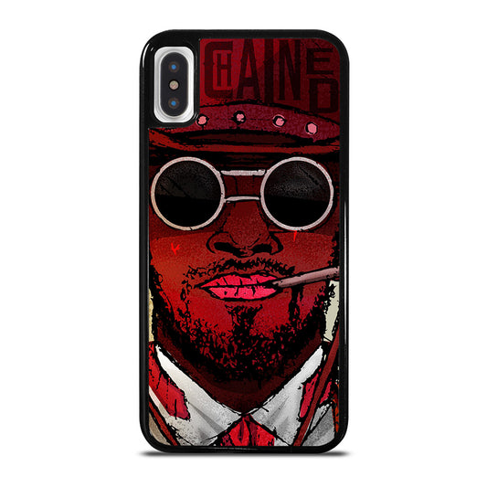 DJANGO UNCHAINED FACE ART iPhone X / XS Case Cover