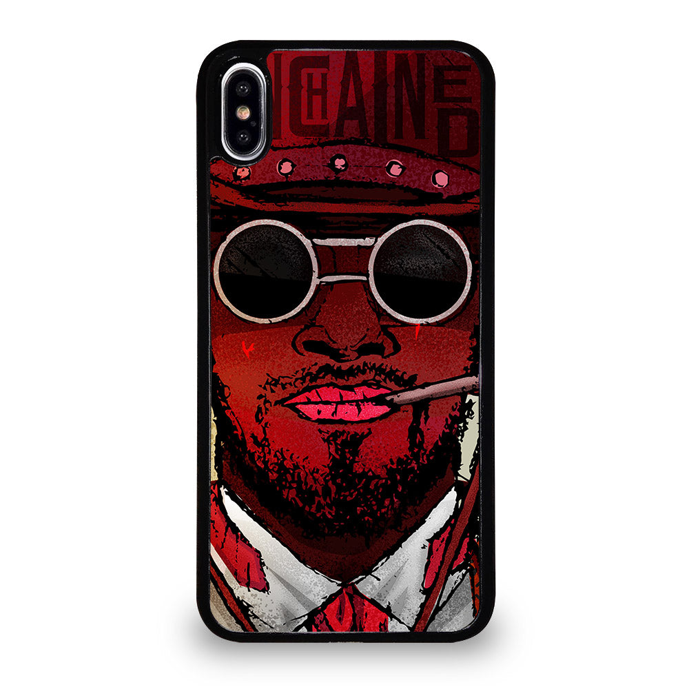 DJANGO UNCHAINED FACE ART iPhone XS Max Case Cover