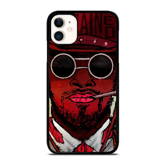 DJANGO UNCHAINED FACE ART iPhone 11 Case Cover