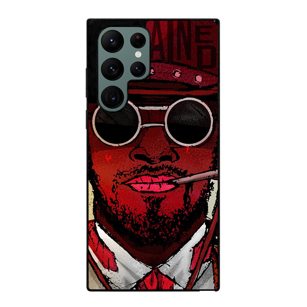 DJANGO UNCHAINED FACE ART Samsung Galaxy S22 Ultra Case Cover