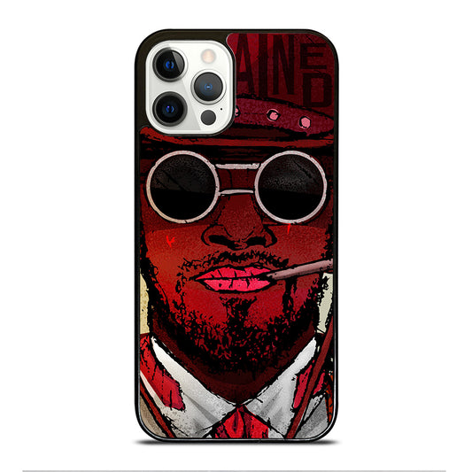 DJANGO UNCHAINED FACE ART iPhone 12 Pro Case Cover