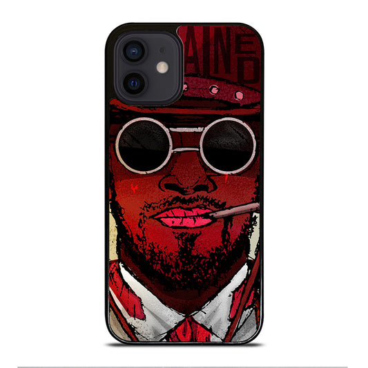 DJANGO UNCHAINED FACE ART iPhone 12 Mini Case Cover
