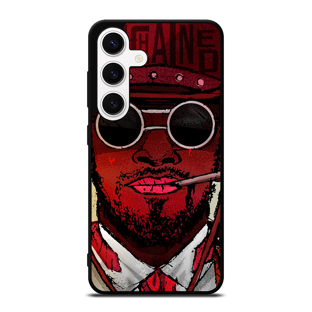 DJANGO UNCHAINED FACE ART Samsung Galaxy S24 Case Cover