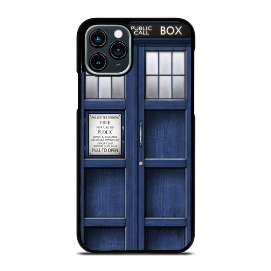 DOCTOR WHO TARDIS POLICE PUBLIC CALL BOX iPhone 11 Pro Case Cover