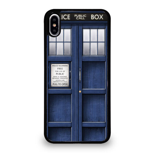 DOCTOR WHO TARDIS POLICE PUBLIC CALL BOX iPhone XS Max Case Cover