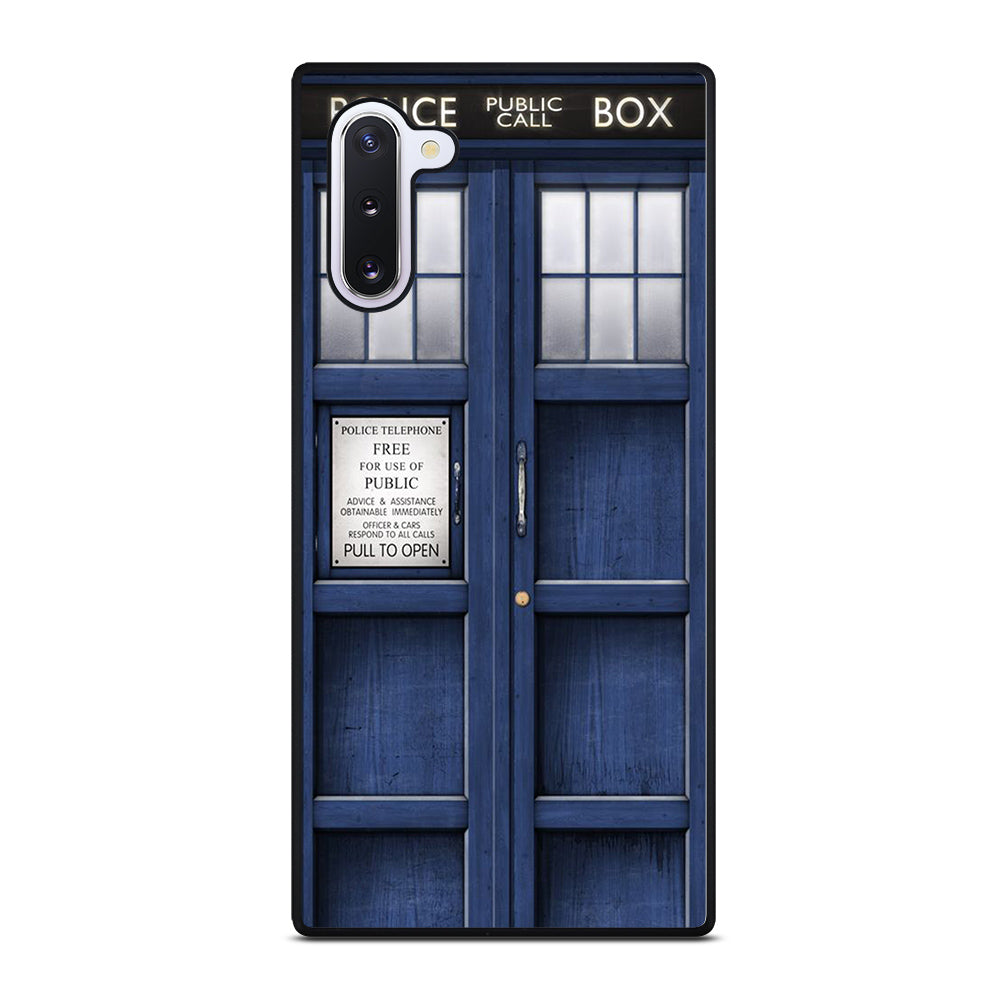 DOCTOR WHO TARDIS POLICE PUBLIC CALL BOX Samsung Galaxy Note 10 Case Cover